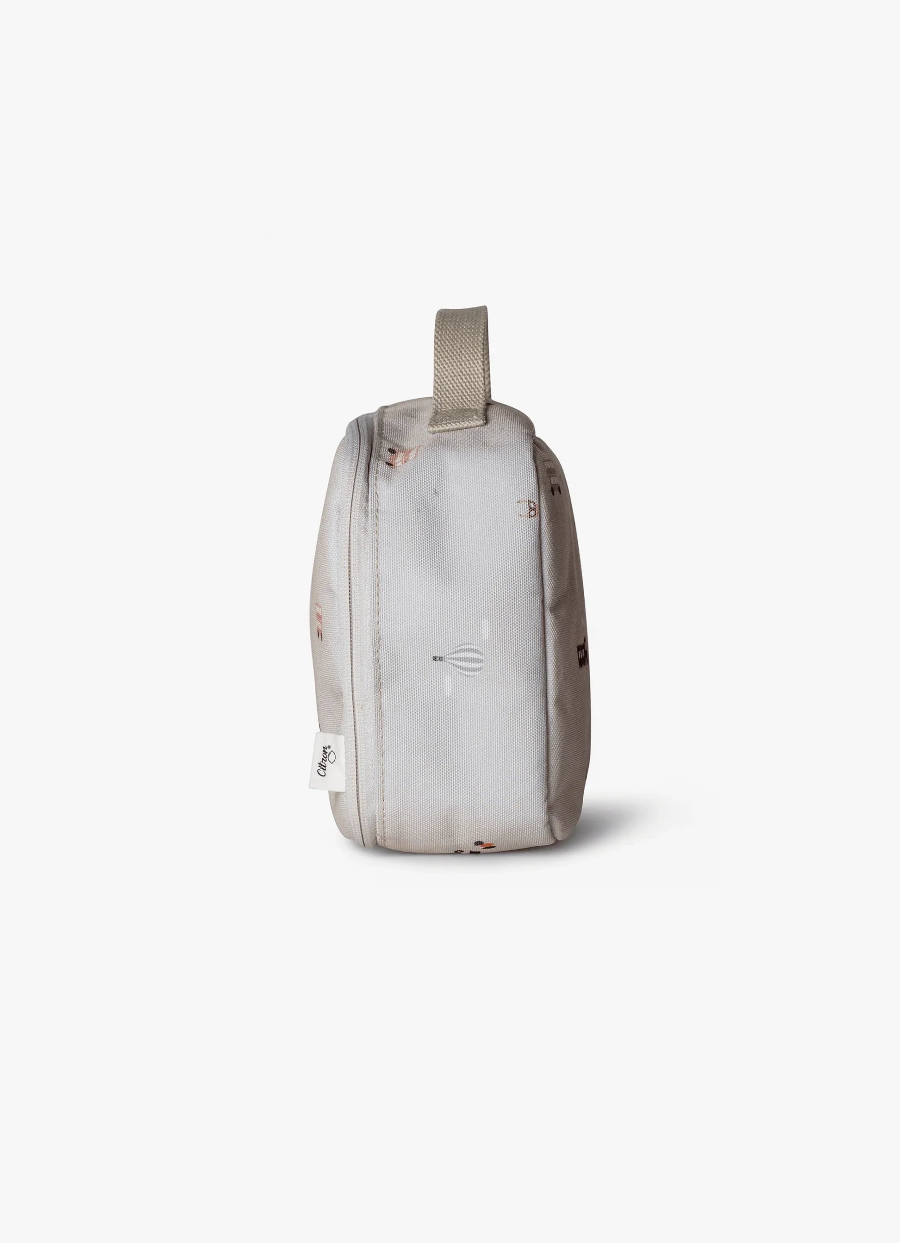 Citron Vehicles Insulated Square Lunch Bag