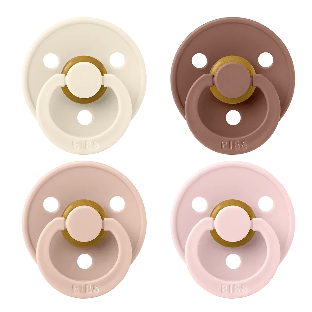 BIBS Pacifiers Colour 4 Pack Latex