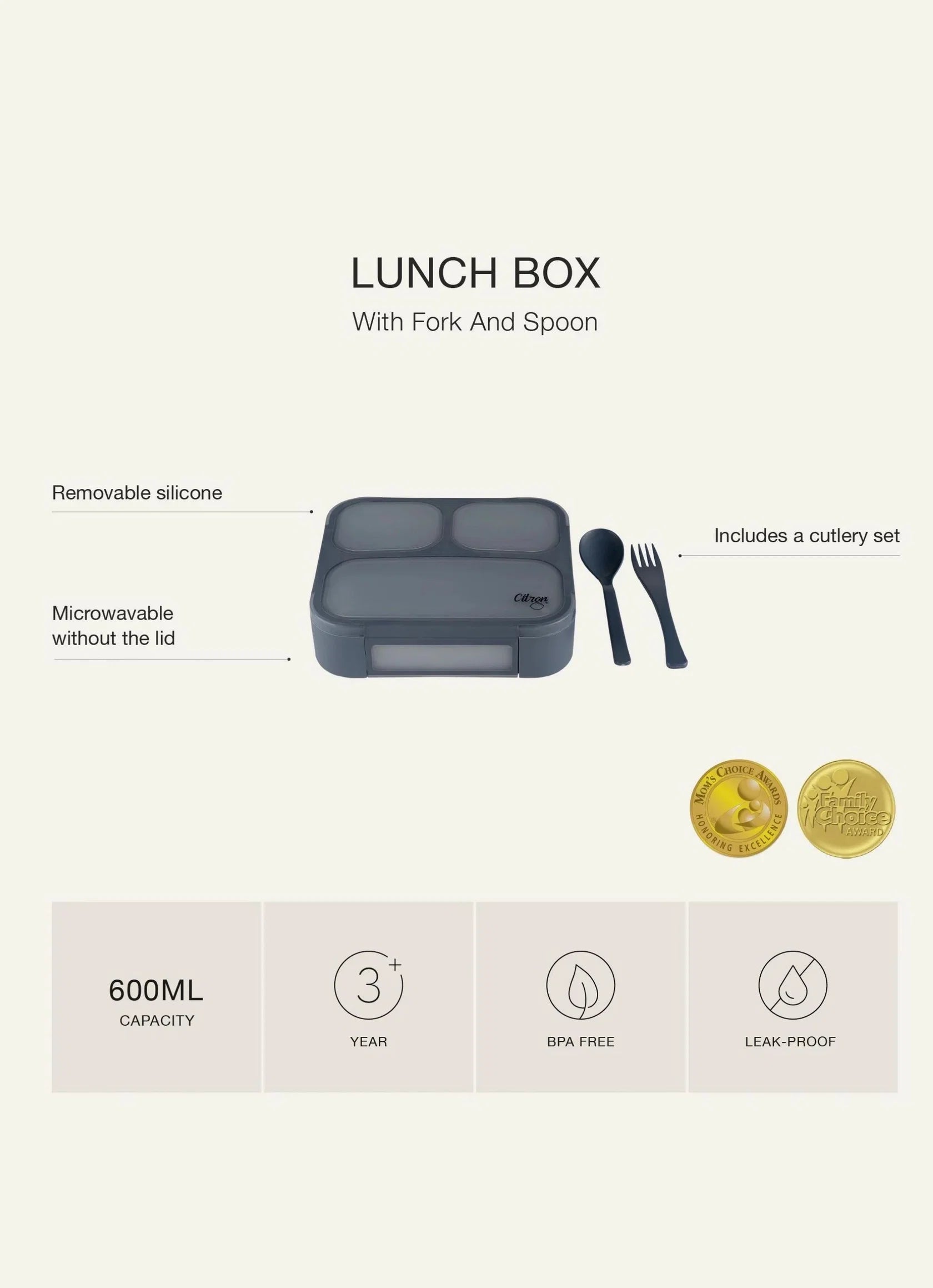 Citron Bento Box