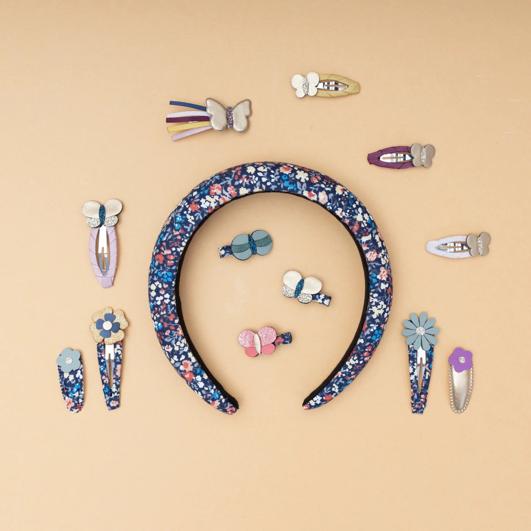 Mimi & Lula Fleur Padded Alice Band