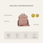 Citron Ballerina Thermal Lunch Bag Backpack