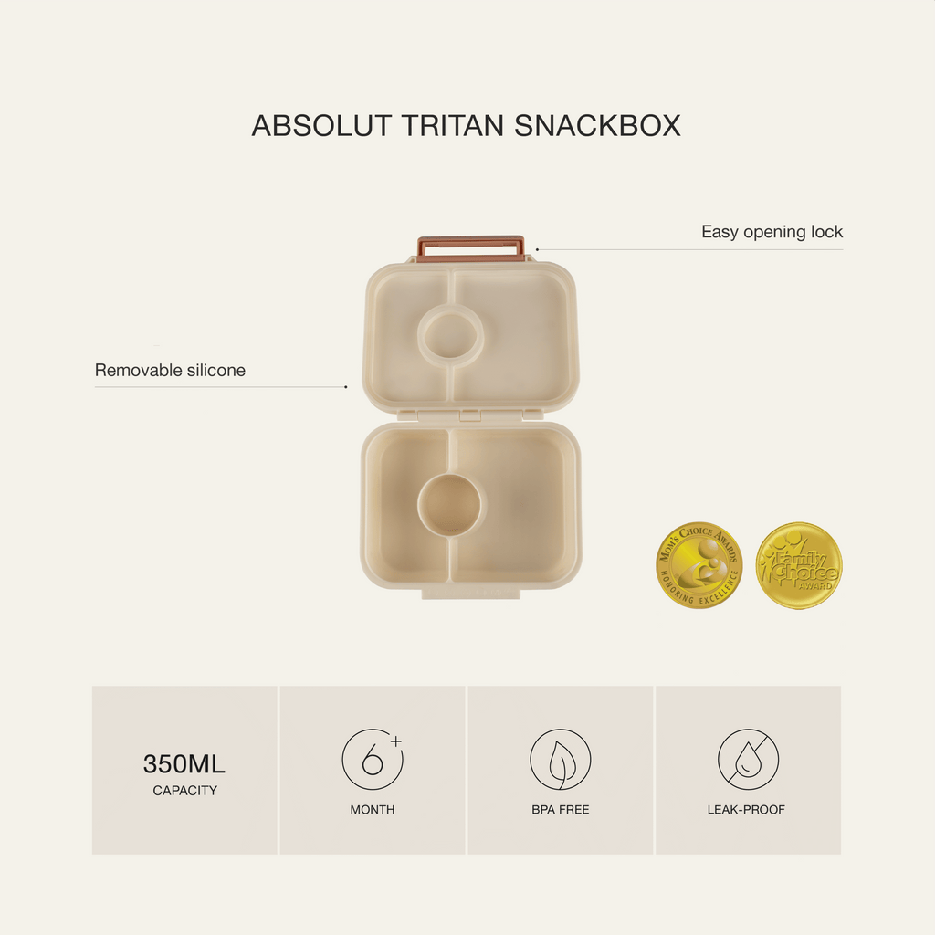 Citron Olive Green Tritan Snack Box