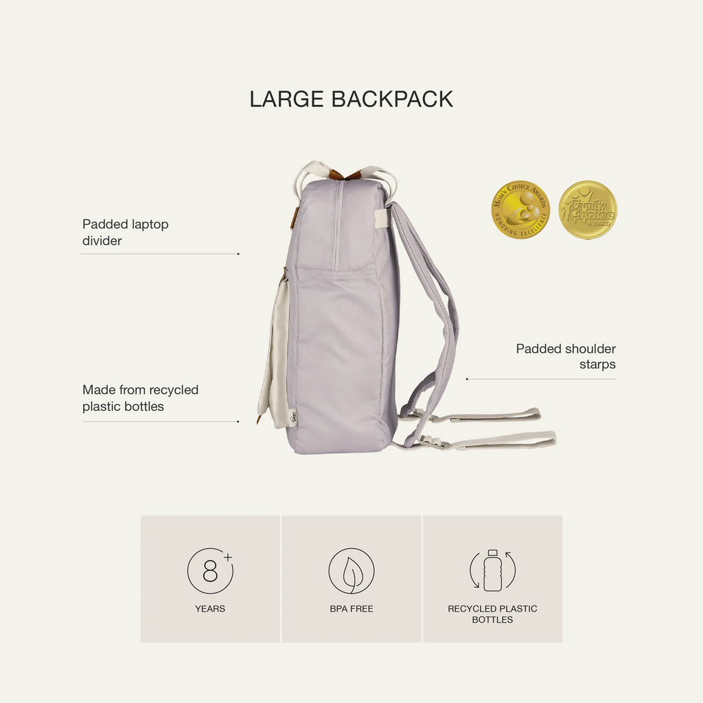 Citron Purple Large Backpack