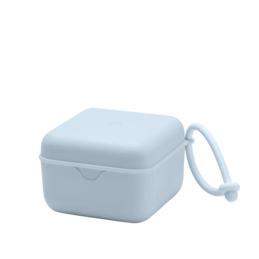 BIBS Pacifier Box Baby Blue