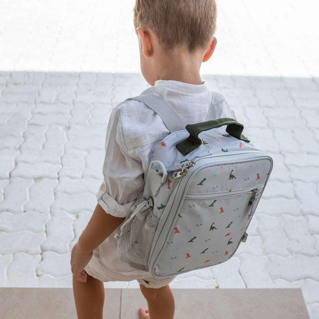 Citron Dino Thermal Lunch Bag Backpack