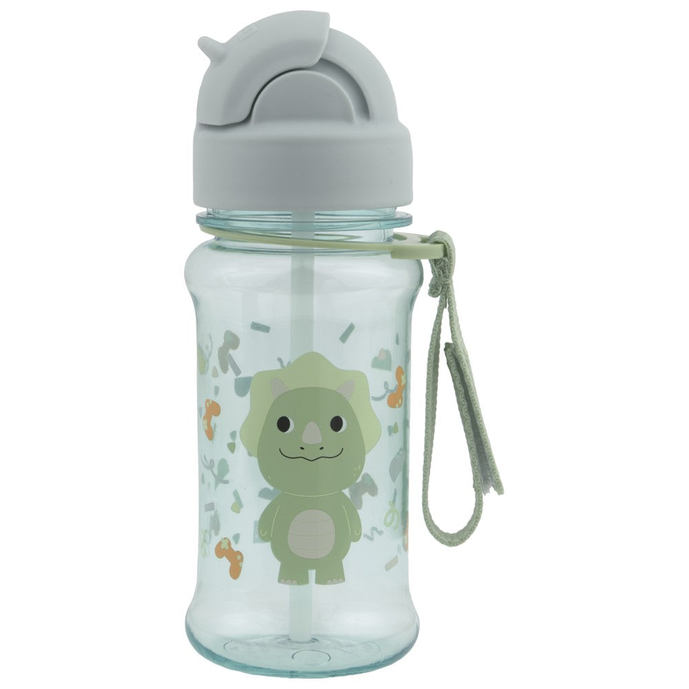 Skip Hop Besties Squad Straw Bottle Dino 12 oz