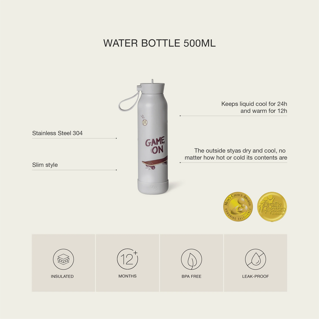 Citron Cool Kids Insulated Water Bottle 500ml