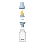 BIBS Baby BPA-Free PP Bottle Set 5.1 oz Baby Blue