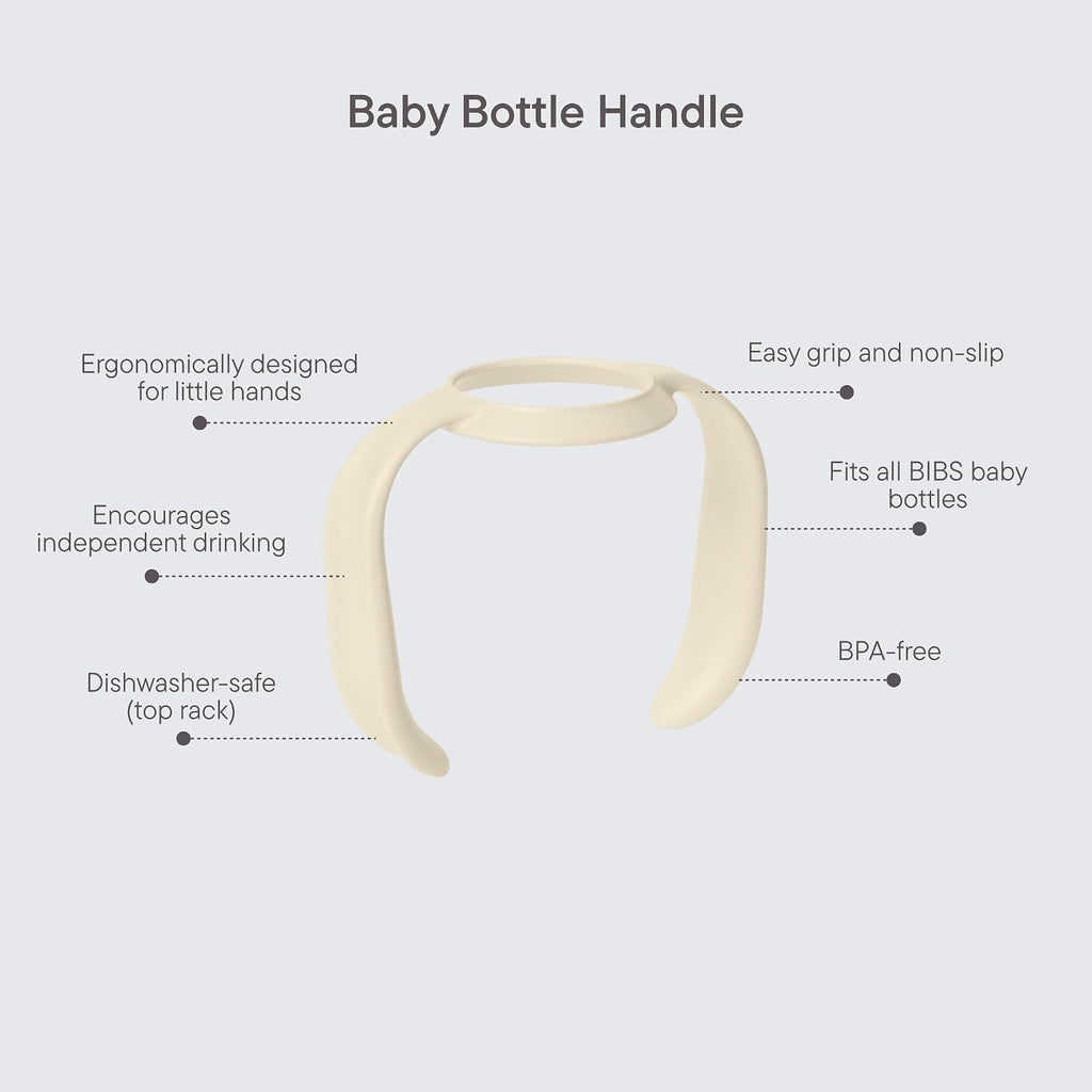 BIBS Baby Bottle Handle Ivory