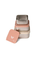 Citron Ballerina Stackable Stainless Steel Lunchbox Set of 3