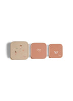 Citron Ballerina Stackable Stainless Steel Lunchbox Set of 3