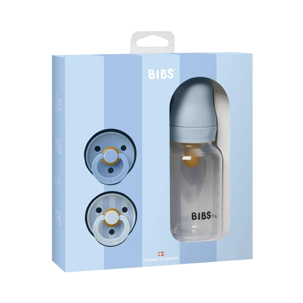 BIBS Baby Sprinkle Gift Set Baby Blue
