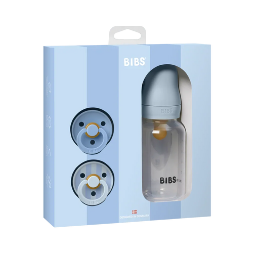 BIBS Baby Sprinkle Gift Set Baby Blue