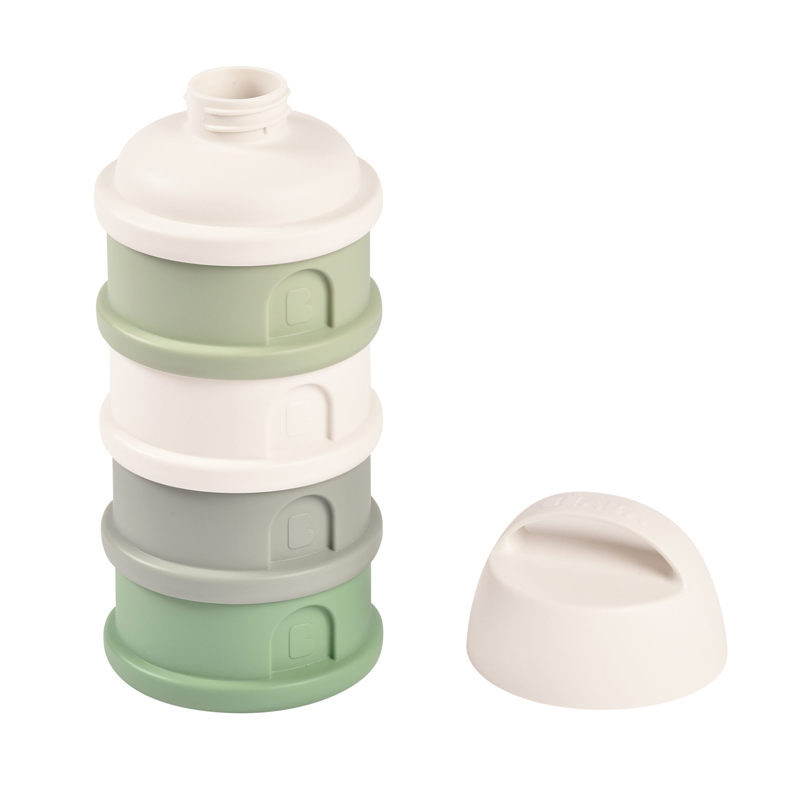 Beaba Formula Milk Container Sage Green