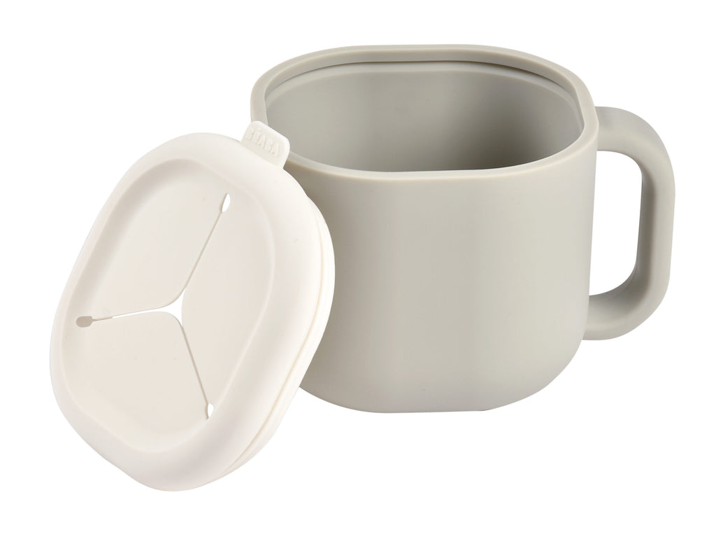 Beaba Silicone Snack Cup Velvet Grey