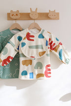 BÉABA Bib with Removable Sleeves Playful