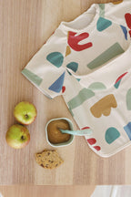 BÉABA Bib with Removable Sleeves Playful