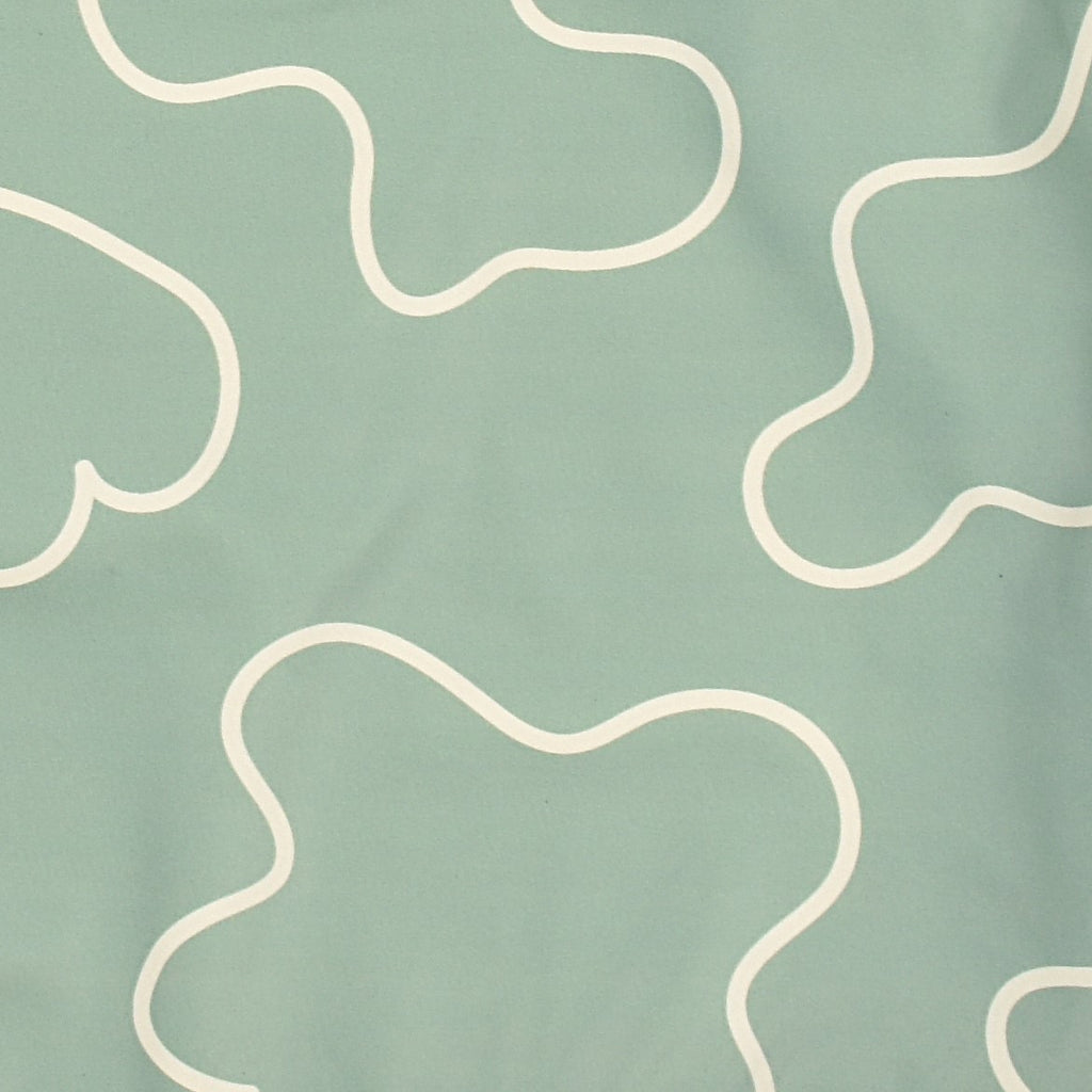 Beaba Bib with Removable Sleeves Sage Green