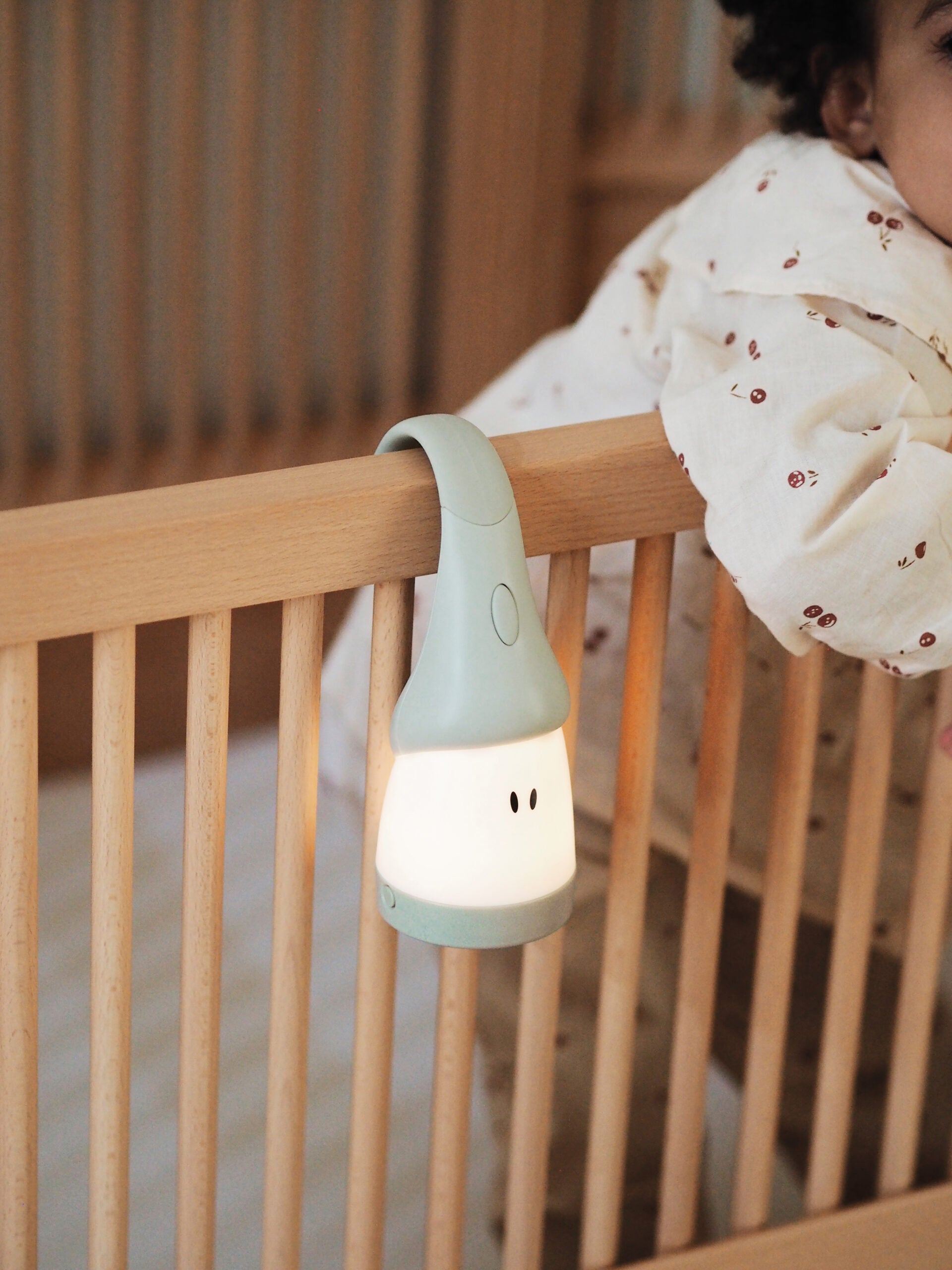 Beaba Pixie Torch Night Light Sage Green