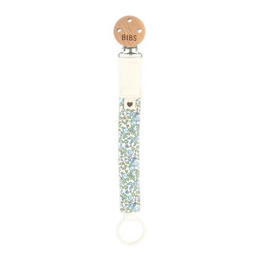 BIBS x LIBERTY Pacifier Clip Eloise Ivory