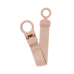 BIBS Pacifier Clip Loop Blush