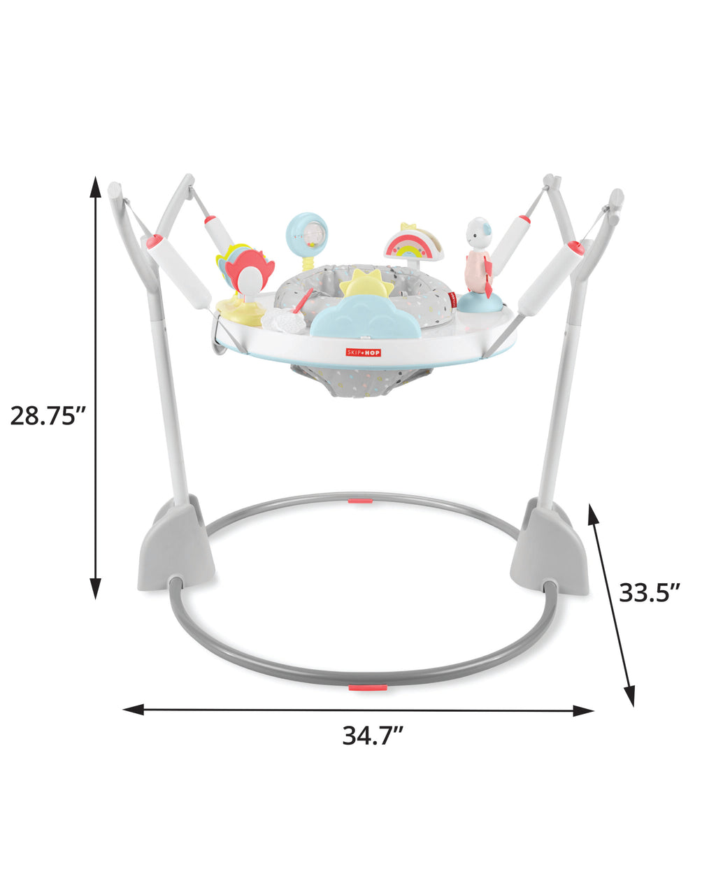 Skip Hop Silver Lining Cloud Play & Fold Jumper
