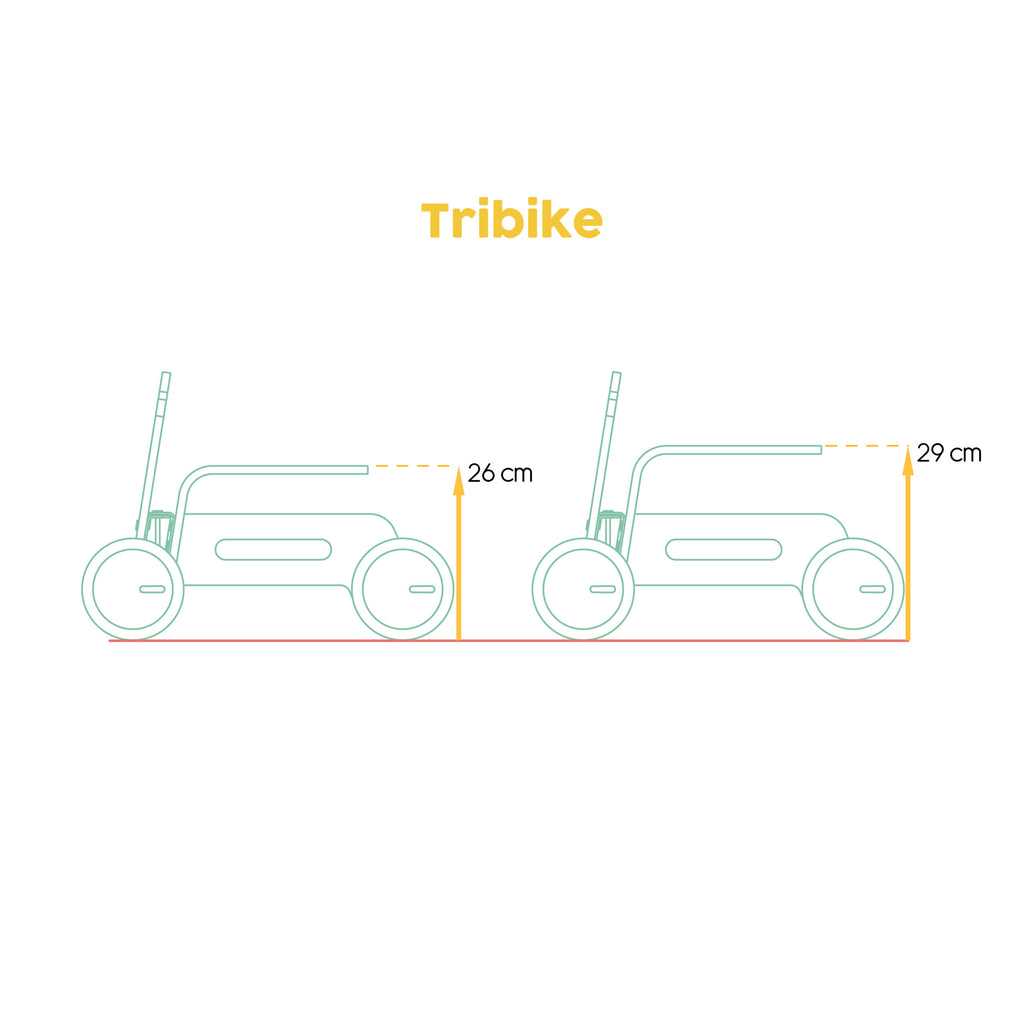 TriBike Toddler Balance Bike
