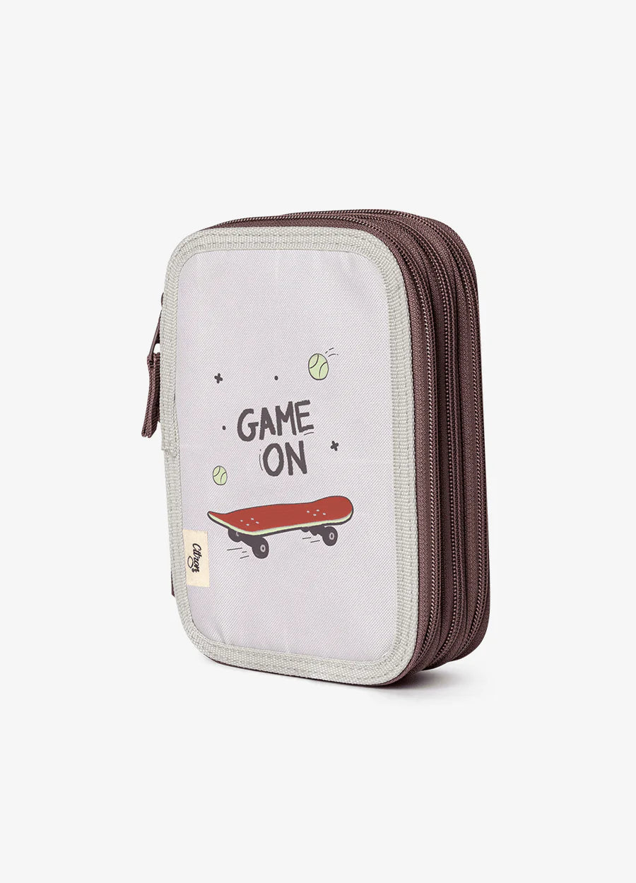 Citron Cool Kid 3-Layer Pencil Case