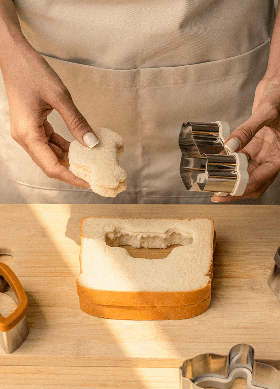 Citron Vehicles Sandwich Cutters Set of 4
