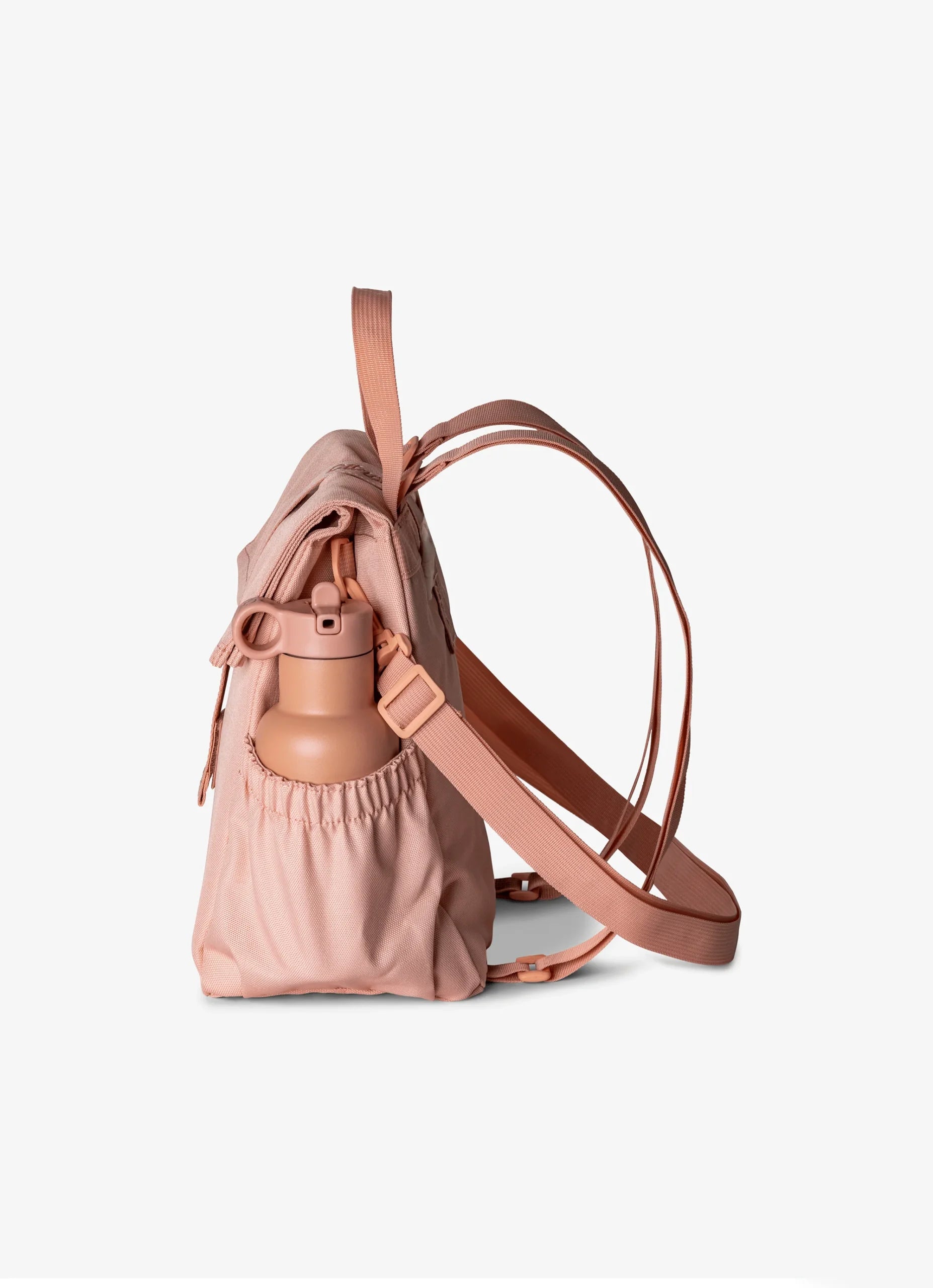 Citron Blush Pink Insulated Rollup Lunch Bag