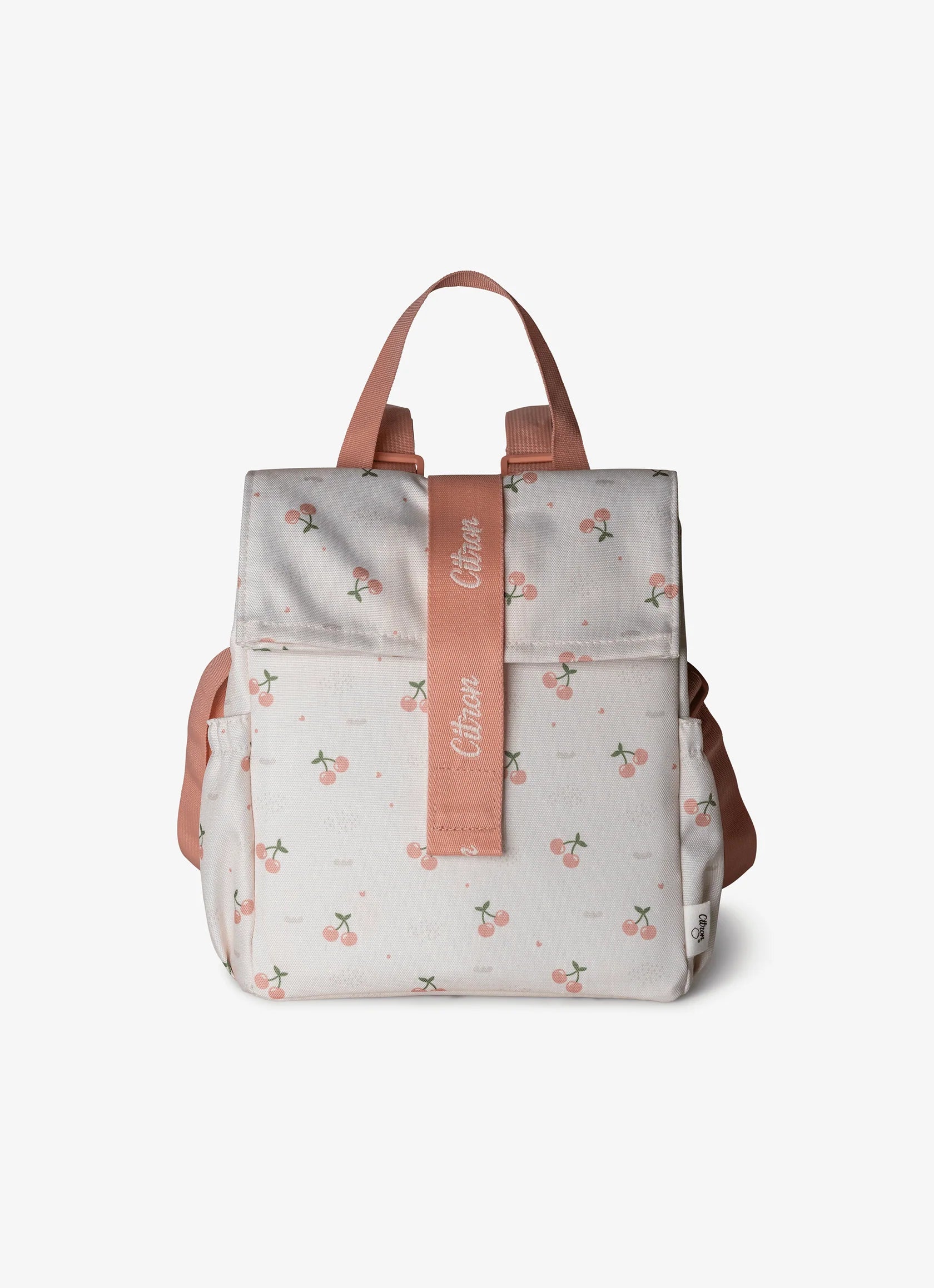 Citron Cherry Insulated Rollup Lunch Bag