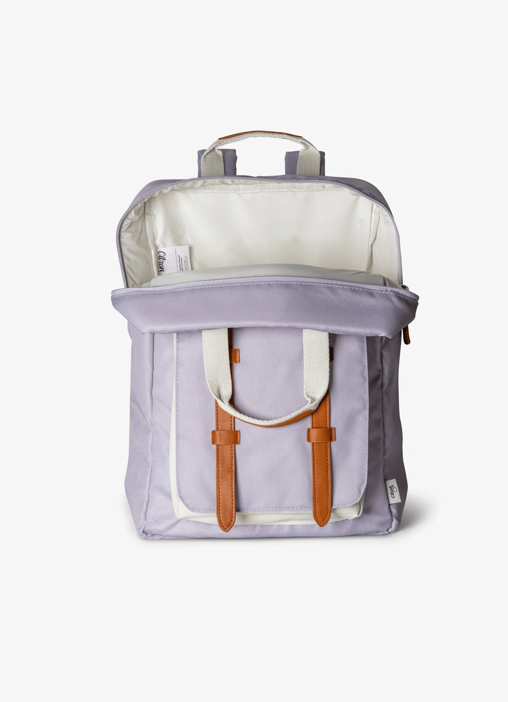 Citron Purple Large Backpack
