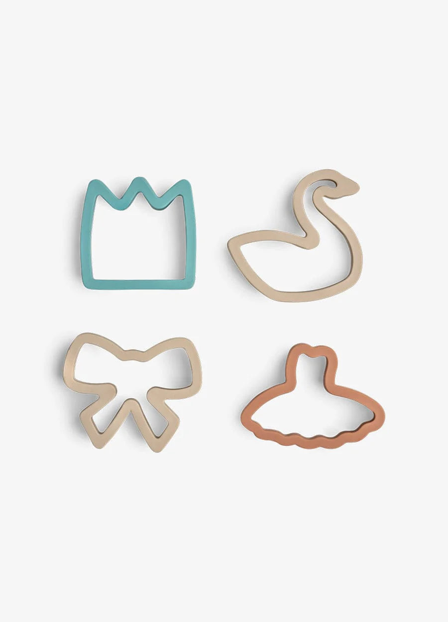 Citron Ballerina Sandwich Cutters Set of 4