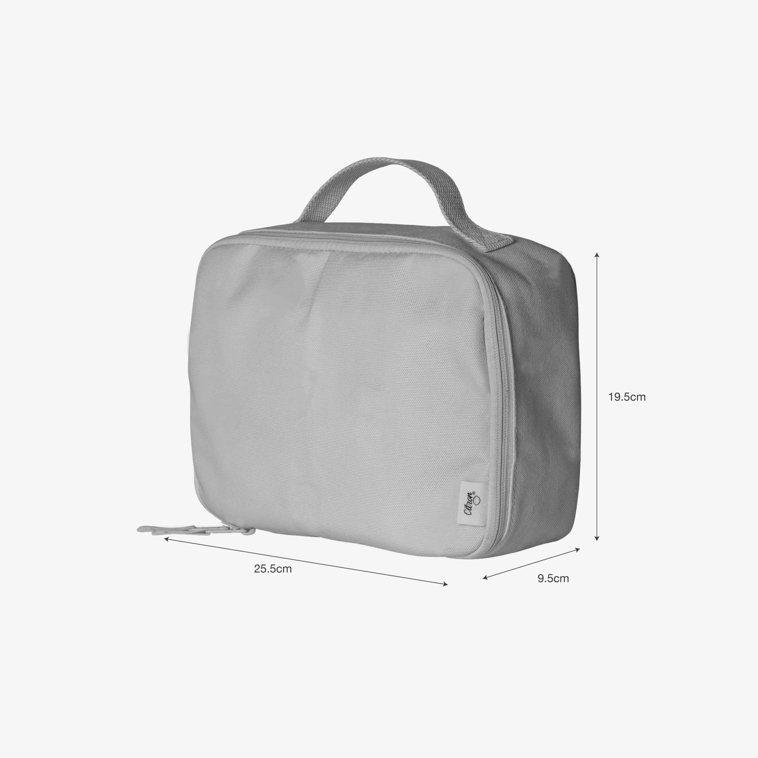 Citron Vehicles Insulated Square Lunch Bag