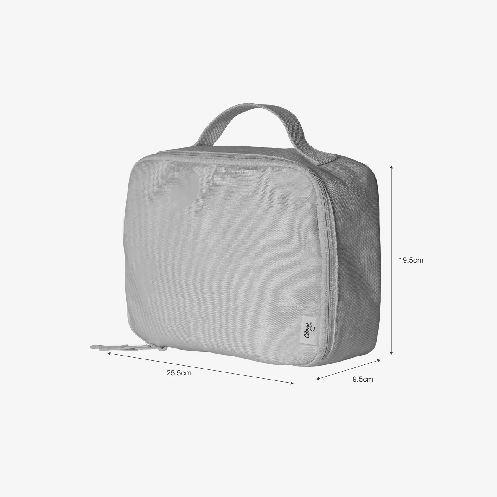 Citron Tiger Insulated Square Lunch Bag