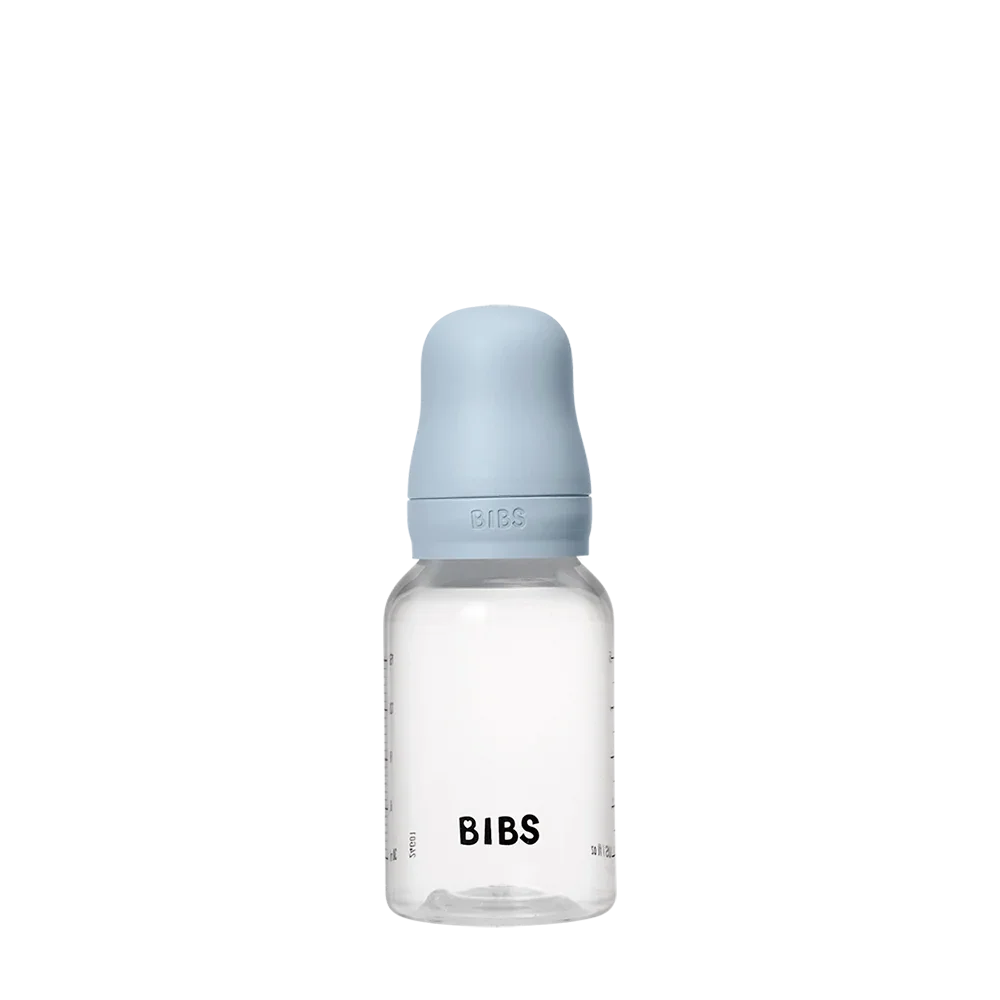 BIBS Baby BPA-Free PP Bottle Set 5.1 oz Baby Blue
