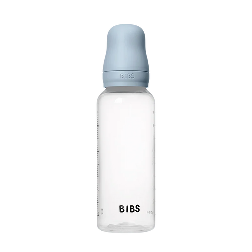 BIBS Baby BPA-Free PP Bottle Set 9.1 fl oz Latex Baby Blue