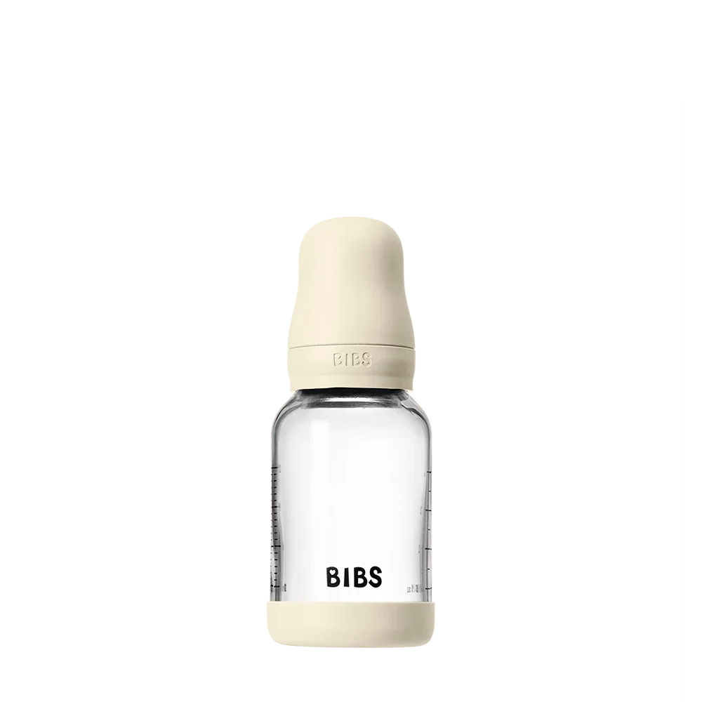 BIBS Baby Bottle Glass (120ml)