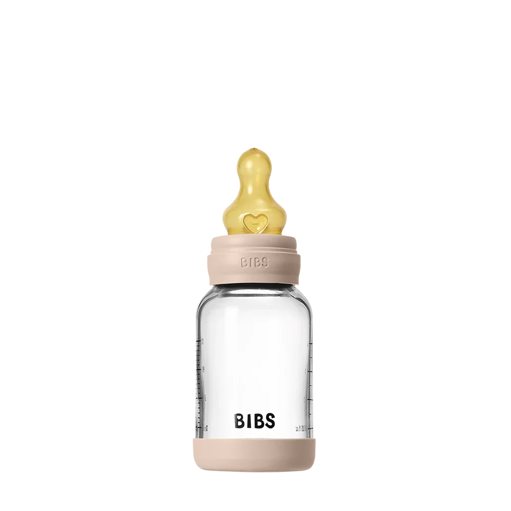 BIBS Baby Bottle Glass (120ml)