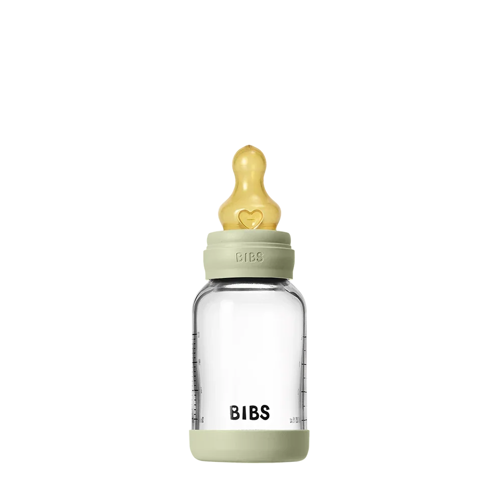 BIBS Baby Bottle Glass (120ml)