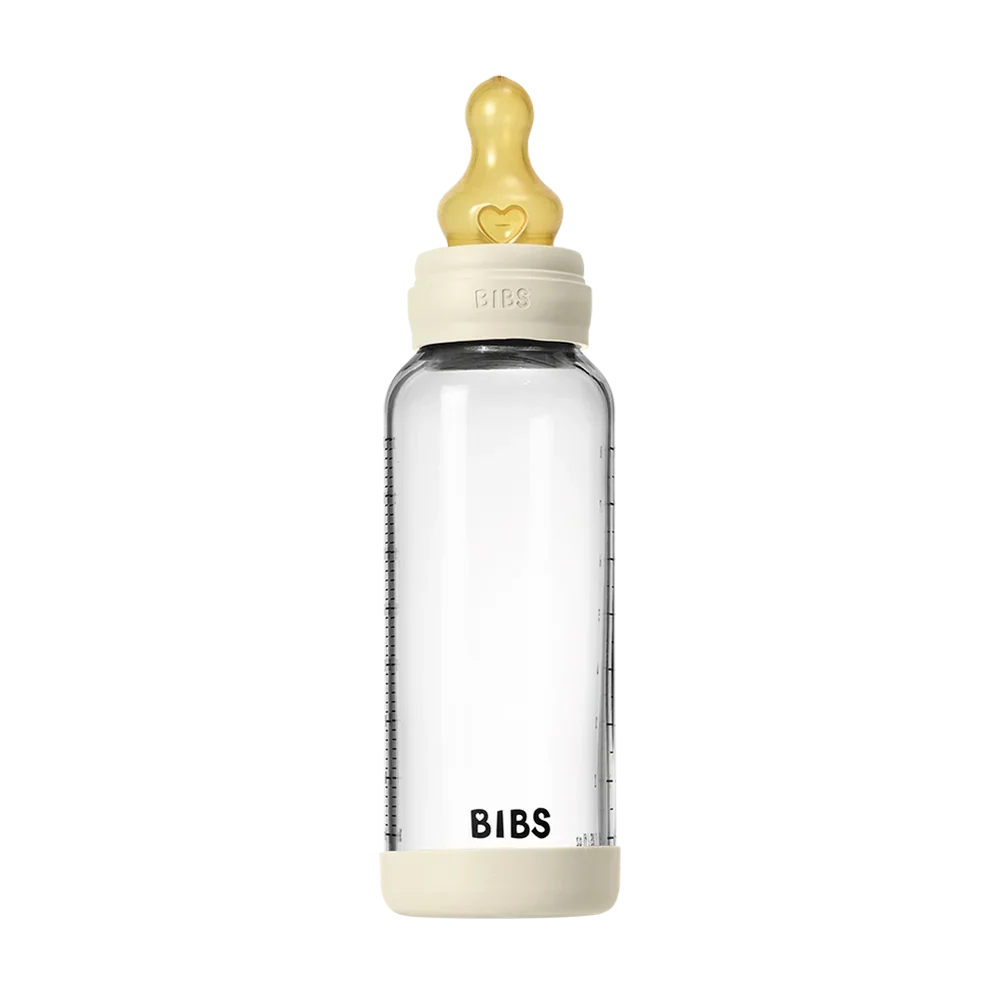 BIBS Baby Bottle Glass (240ml)
