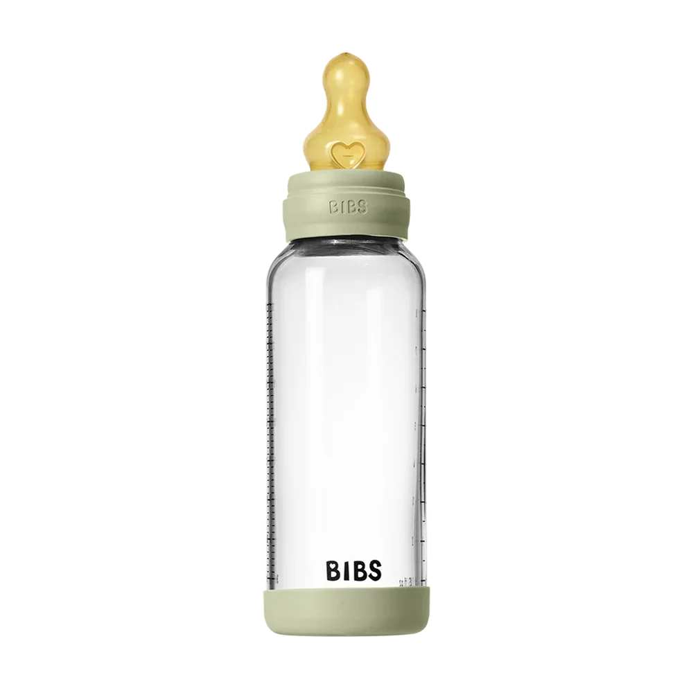 BIBS Baby Bottle Glass (240ml)