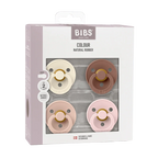 BIBS Pacifiers Colour 4 Pack Latex
