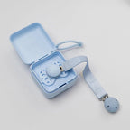 BIBS Pacifier Clip Ribbon Sand