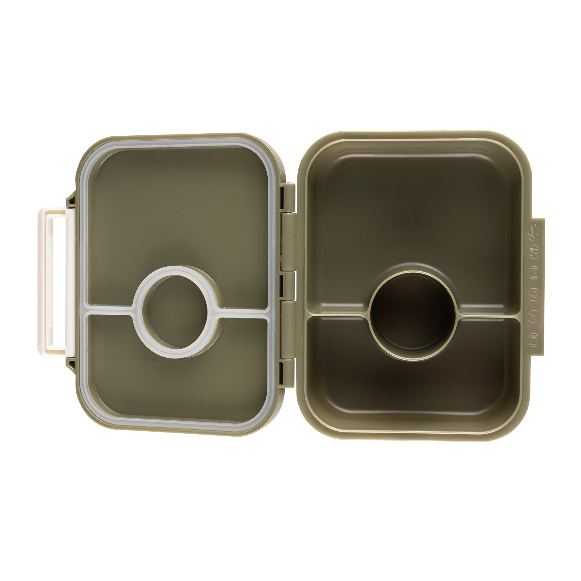 Citron Olive Green Tritan Snack Box