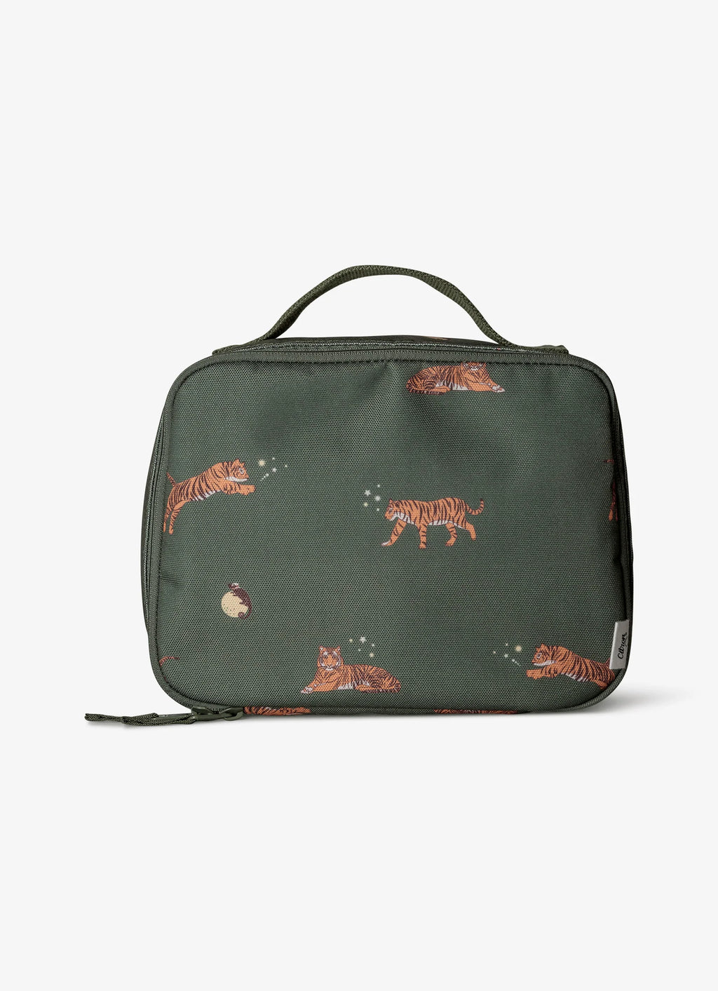 Citron Tiger Insulated Square Lunch Bag
