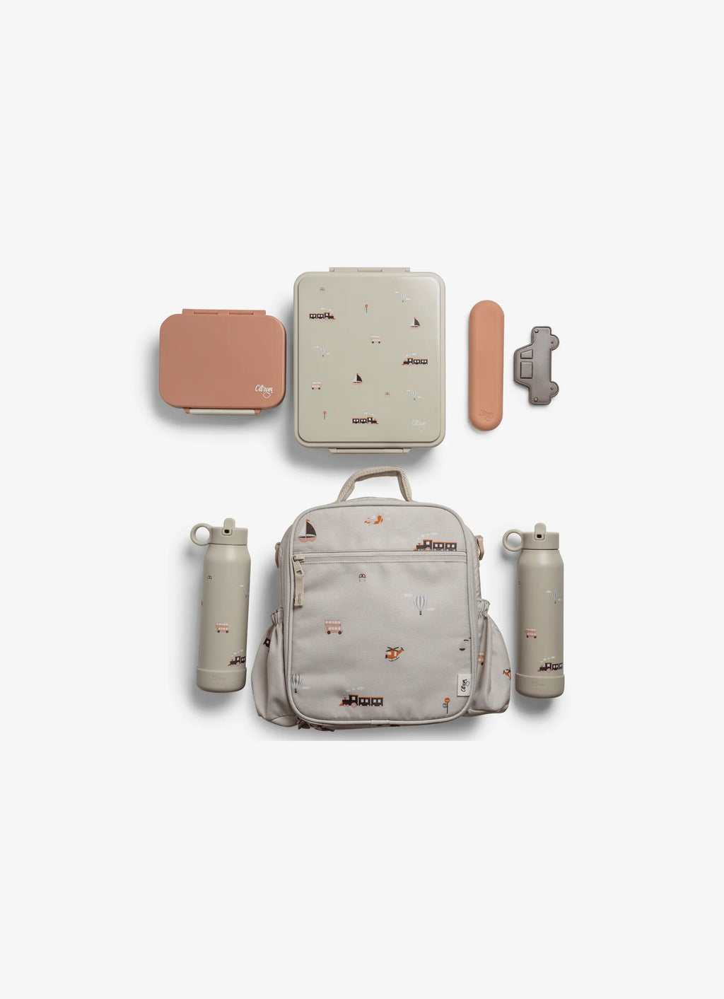 Citron Vehicles Thermal Lunch Bag Backpack