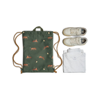 Citron Drawstring Wet Bag Tiger