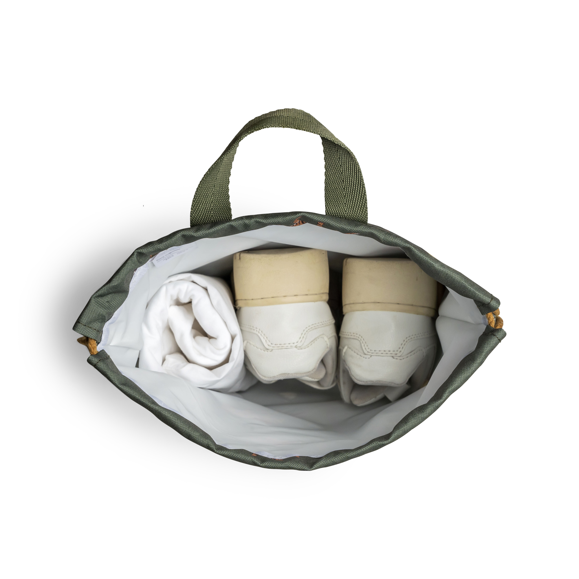 Citron Drawstring Wet Bag Tiger