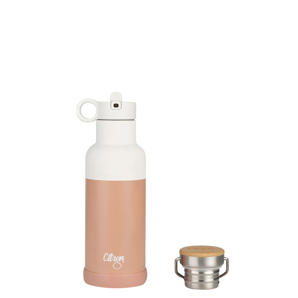 Citron Blush Pink Insulated Water Bottle 500ml